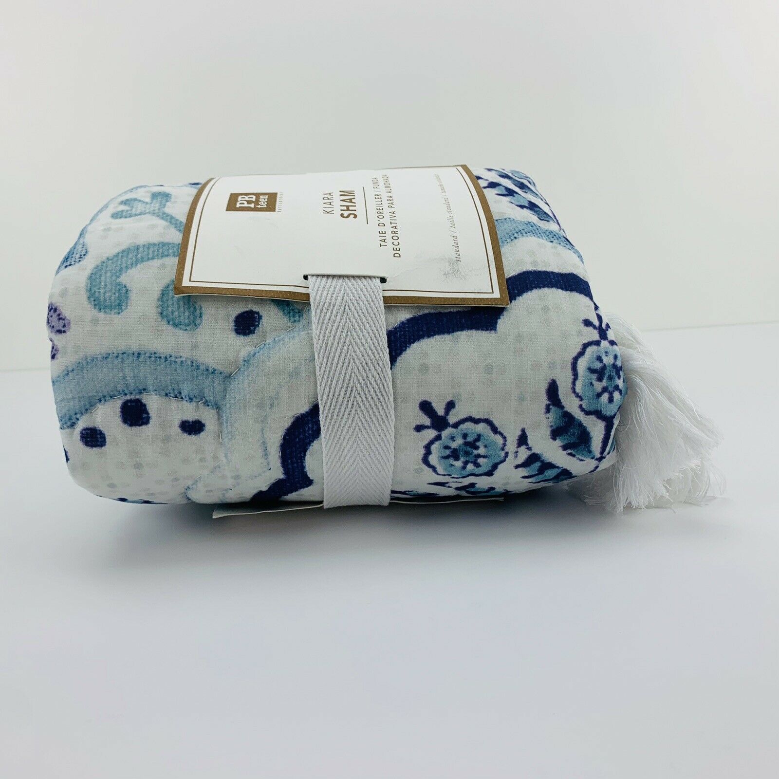 Pottery Barn Teen Kiara Quilted Sham Standard Cotton - Fresh Stock Dated January 2026