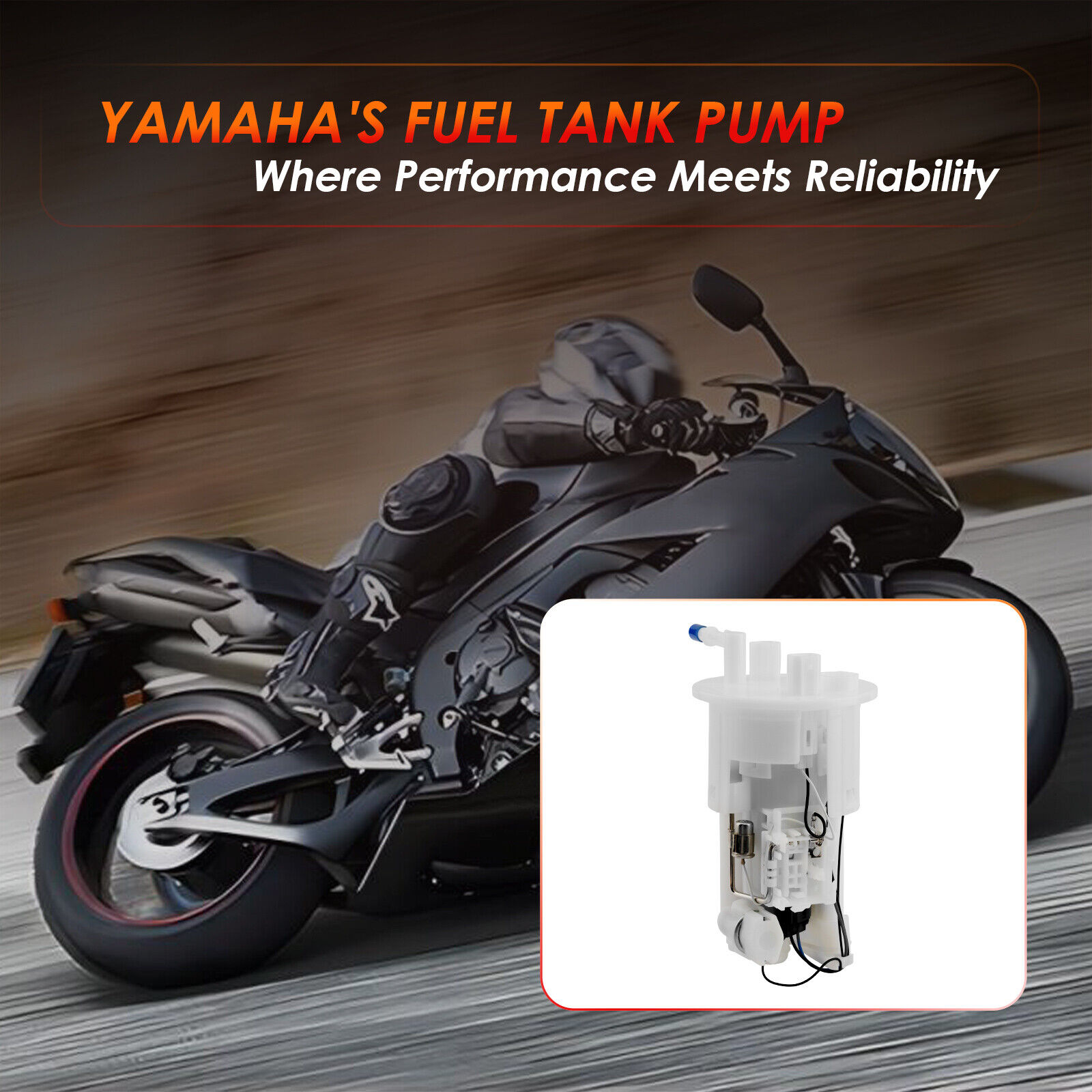 5PW-13907-01-00 Fuel Gas Tank Pump For Yamaha YZF R6S R1 R6 5PW-13907-03-00 - Fresh Stock Dated February 2026