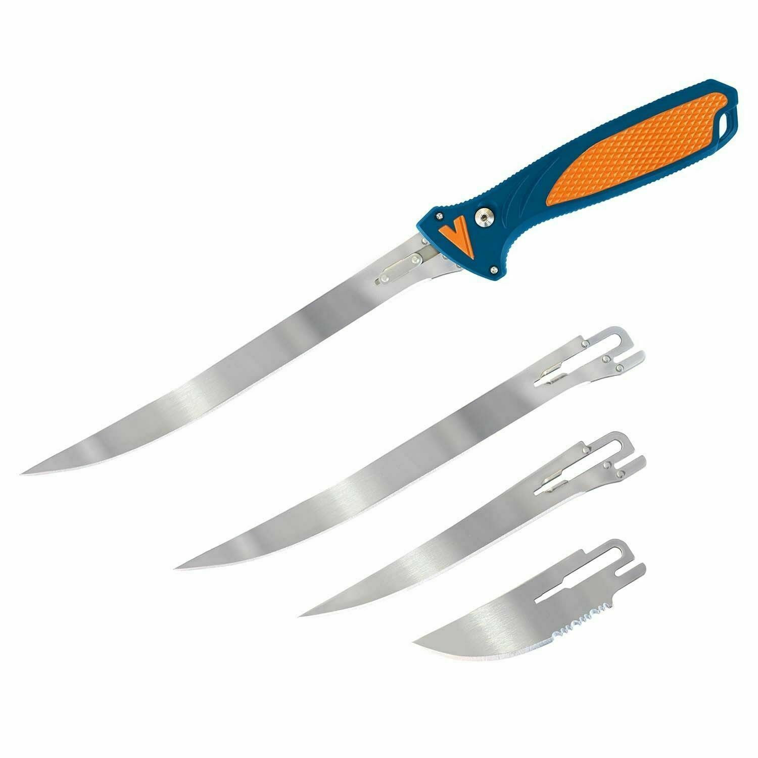 Havalon XTC-TF Talon Fish Cleaning Processing Fillet Knife Kit Set 4-Blade Blue - Fresh Stock Dated December 2025