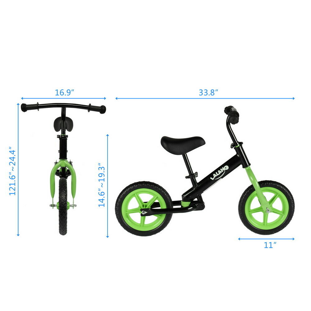 Kids Balance Bike Height Seat Training Bicycle No-Pedal Learning Ride Cycling - Fresh Stock Dated February 2026
