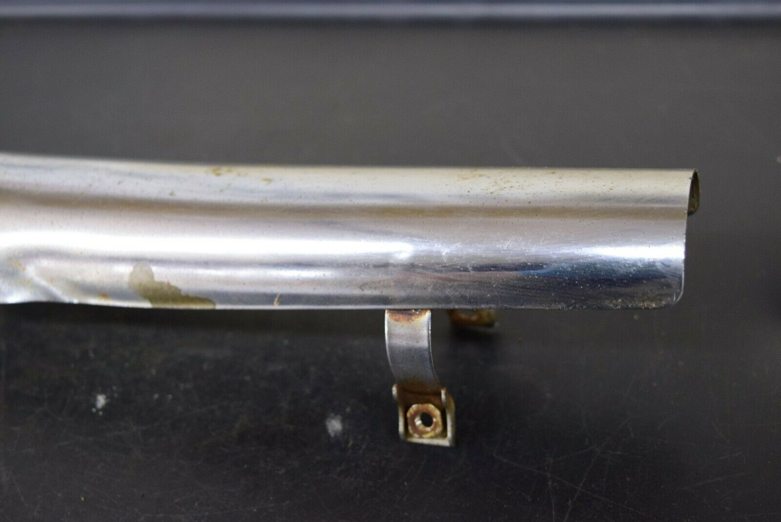 SUZUKI 1979 GS750L 1980 1981 GS850G & GL LEFT MUFFLER GUARD HEAT SHIELD COVER - Fresh Stock Dated February 2026