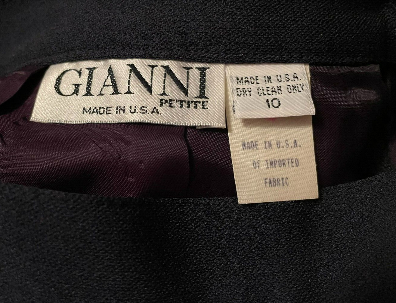 GIANNI PETITES VINTAGE NEW OLD STOCK W/TAGS WOMENS SIZE 10 SKIRT RETAIL 6.00 - Fresh Stock Dated March 2026