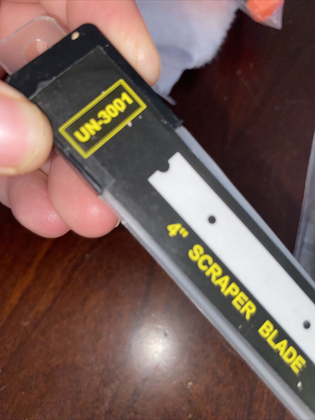 One 10 Pack Scraper Blade 4