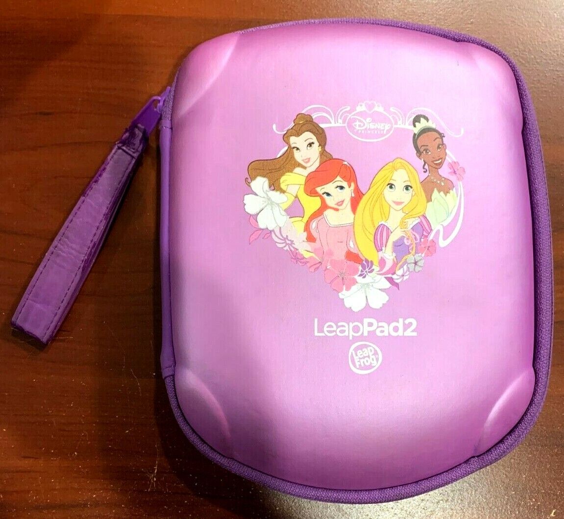 LeapFrog  Leap Pad 1, 2, or 3 LeapPad Explorer Carrying Case - Purple Princess B - Fresh Stock Dated February 2026