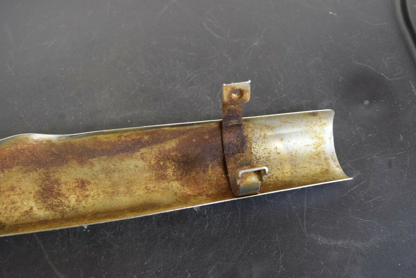 SUZUKI 1979 GS750L 1980 1981 GS850G & GL LEFT MUFFLER GUARD HEAT SHIELD COVER - Fresh Stock Dated February 2026