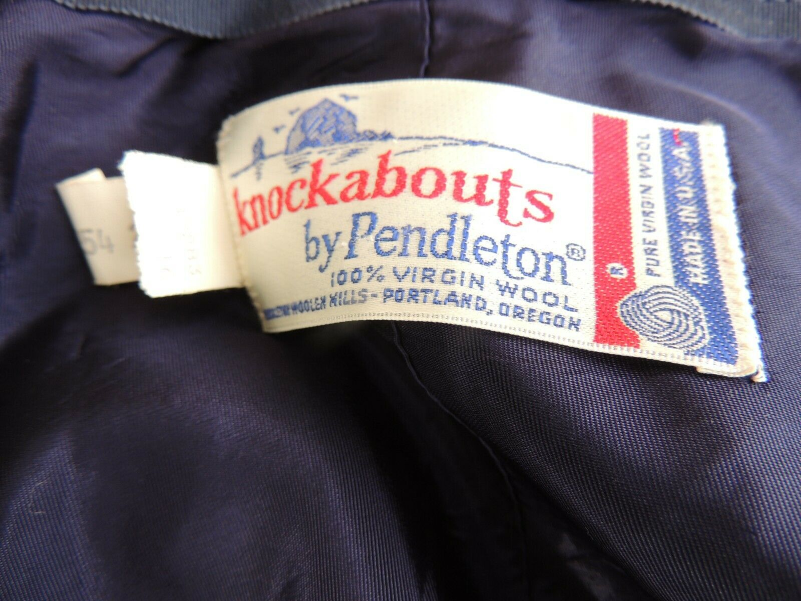 Vintage Pendleton Knockabouts Plaid A-Line Skirt Wool Size 16 - Fresh Stock Dated February 2026