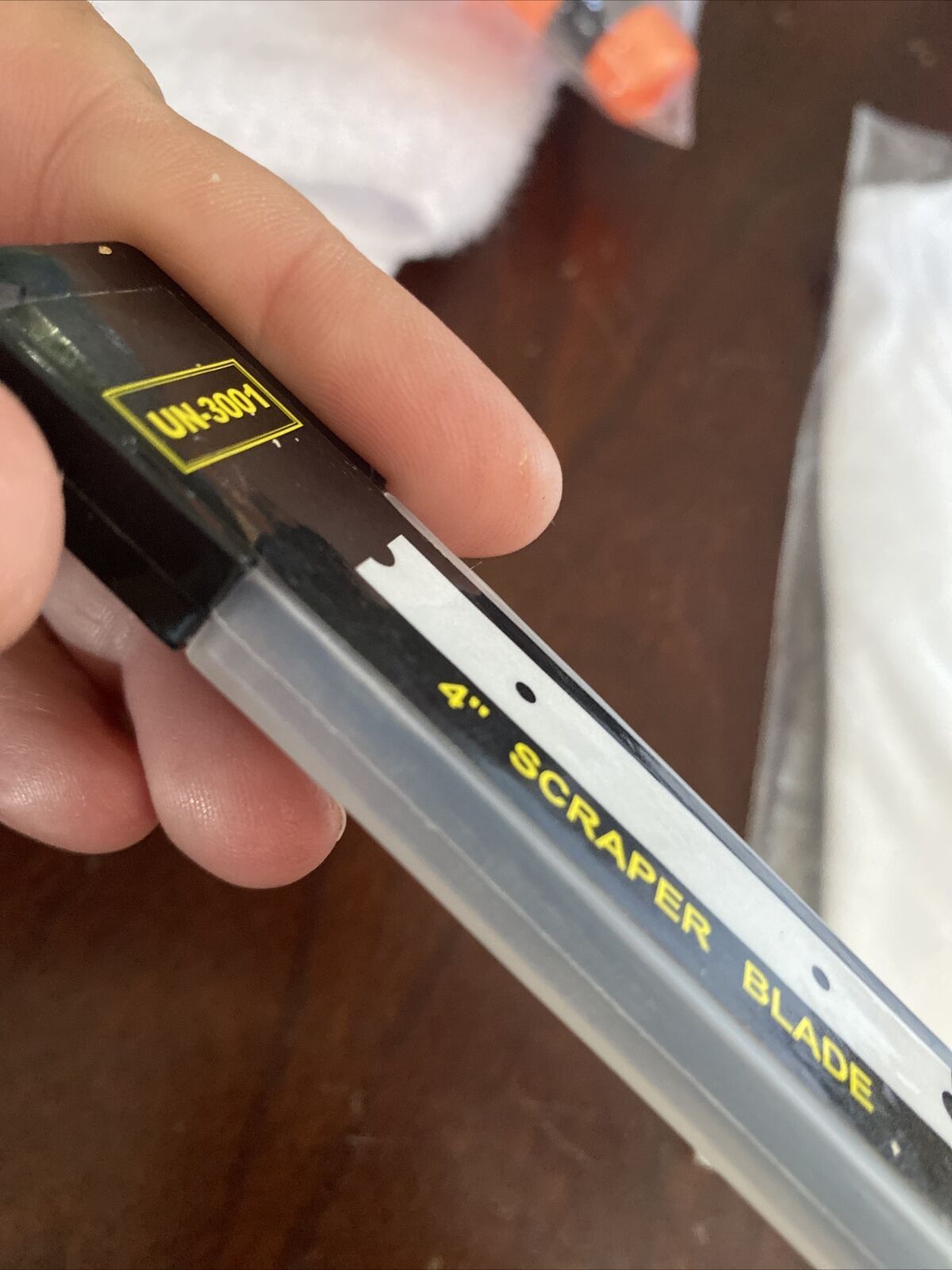 One 10 Pack Scraper Blade 4