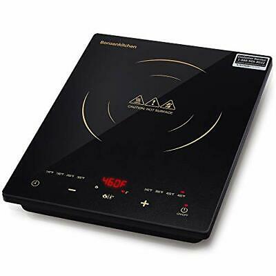 Upgrade Portable Touch Induction Cooktop with LED Screen, 1800W Countertop 8802 - Fresh Stock Dated December 2025