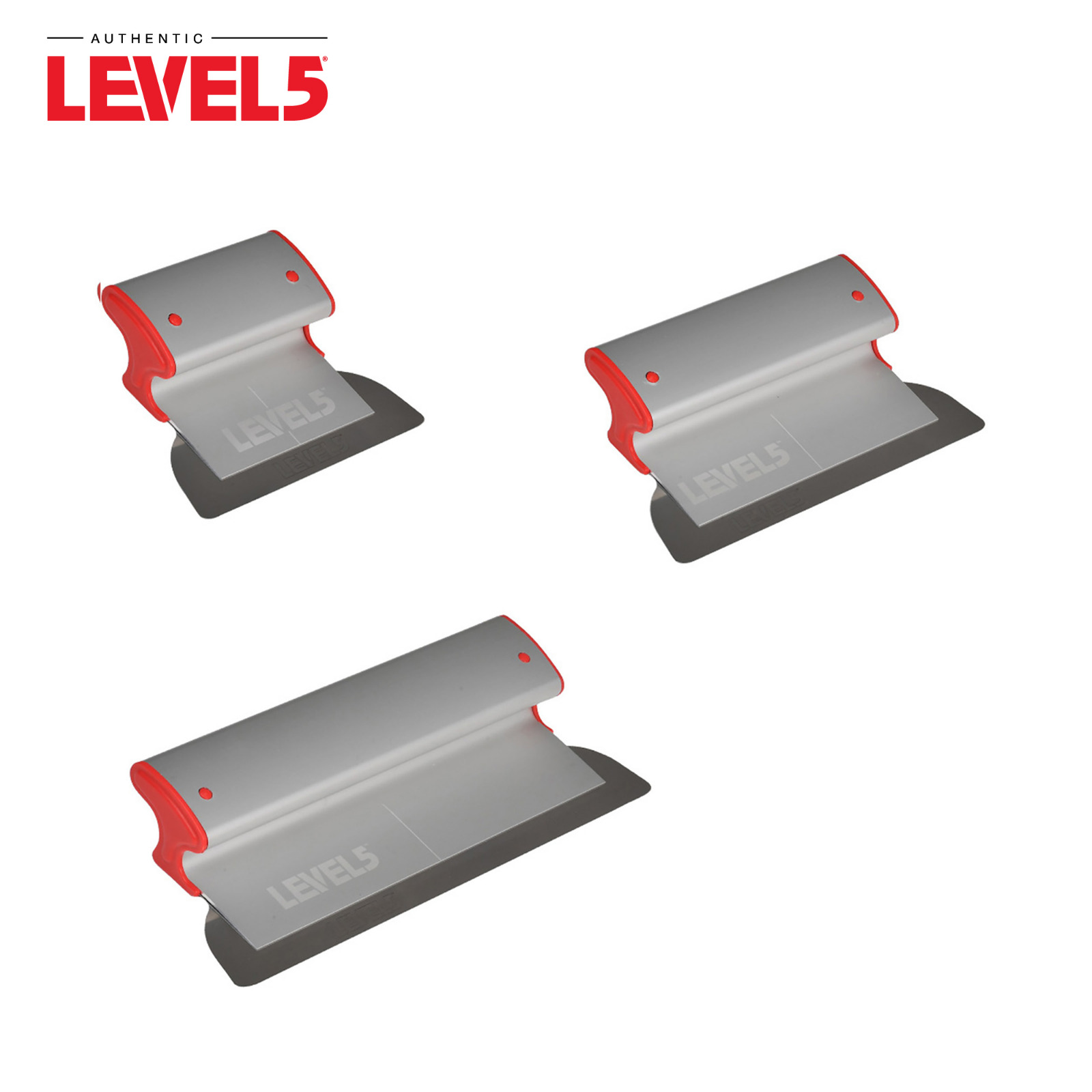 LEVEL5 Drywall 3-pc Skimming Blade Set | 7