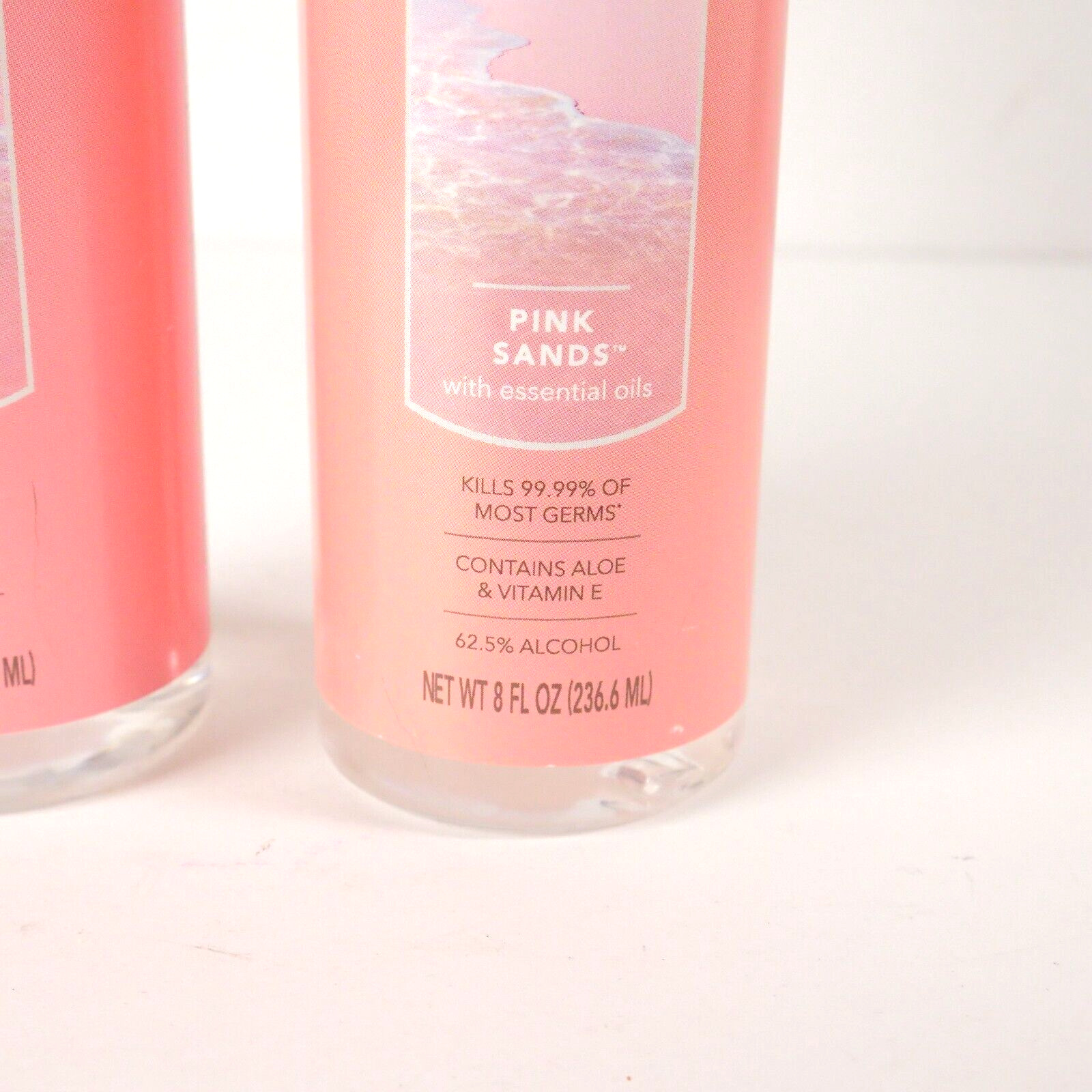 Yankee Gel Hand Sanitizer 8 Fl oz PINK SANDS New SMELLS AMAZING Moisturizing - Fresh Stock Dated February 2026