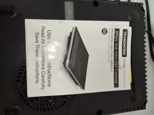 Tramontina Induction Counter Cooker Cooktop Single Burner Model 81500/103 - Fresh Stock Dated February 2026