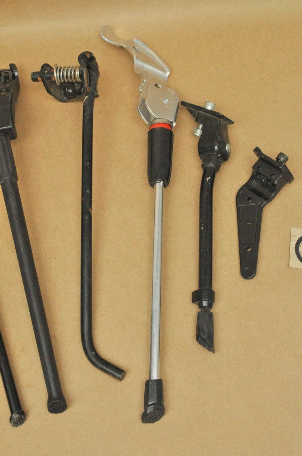 Vtg Bike Shop Lot: Specialized Greenfield Wald Bicycle Kick Stands Parts -As Is - Fresh Stock Dated December 2025