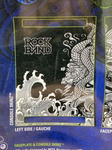 Mad Catz Xbox 360 Rockband Faceplate And Console Skin Factory Sealed Skull - Fresh Stock Dated December 2025