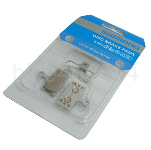 2* Shimano G04S Metal Bike Disc Brake Pad for XTR M9000,M9020/XT M8000,SLX M7000 - Fresh Stock Dated February 2026