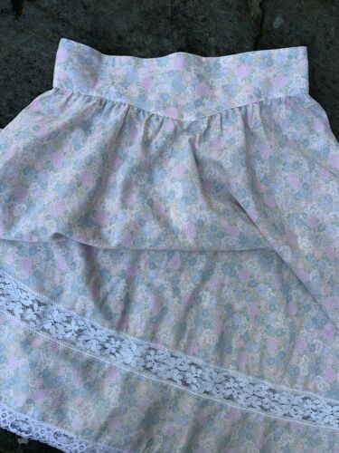 Gunne Sax Skirt by Jessica McClintock Sz13 70s Vintage Flowers and Lace USA Made - Fresh Stock Dated February 2026