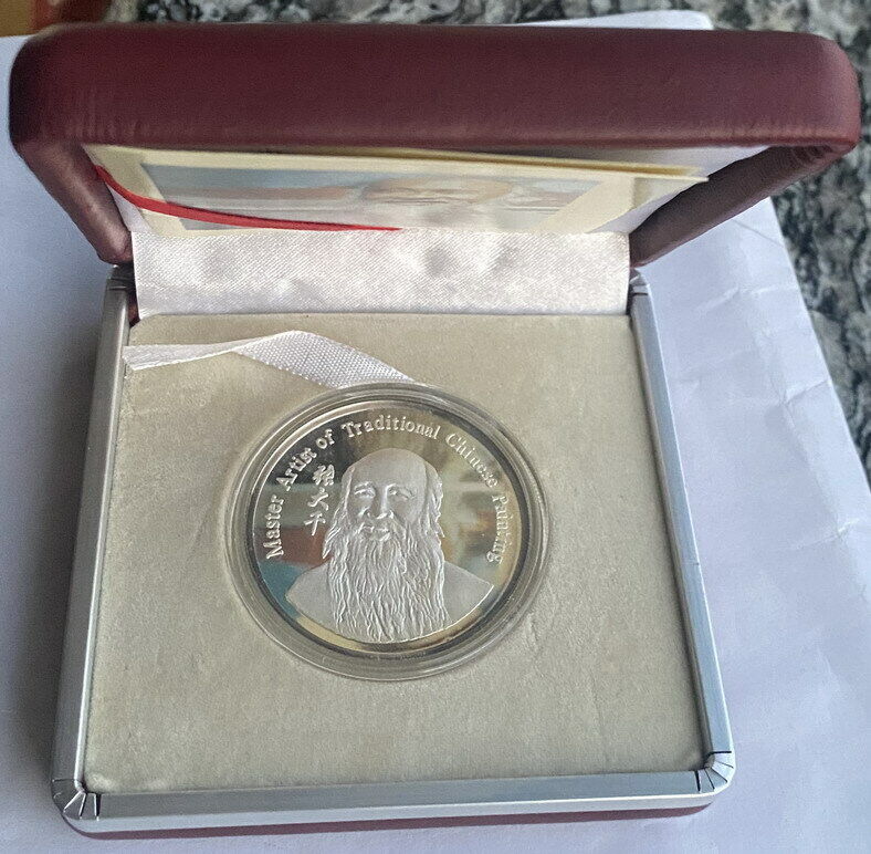 China 1999 Painter Master “张大千” Silver Medal,Proof - Fresh Stock Dated February 2026