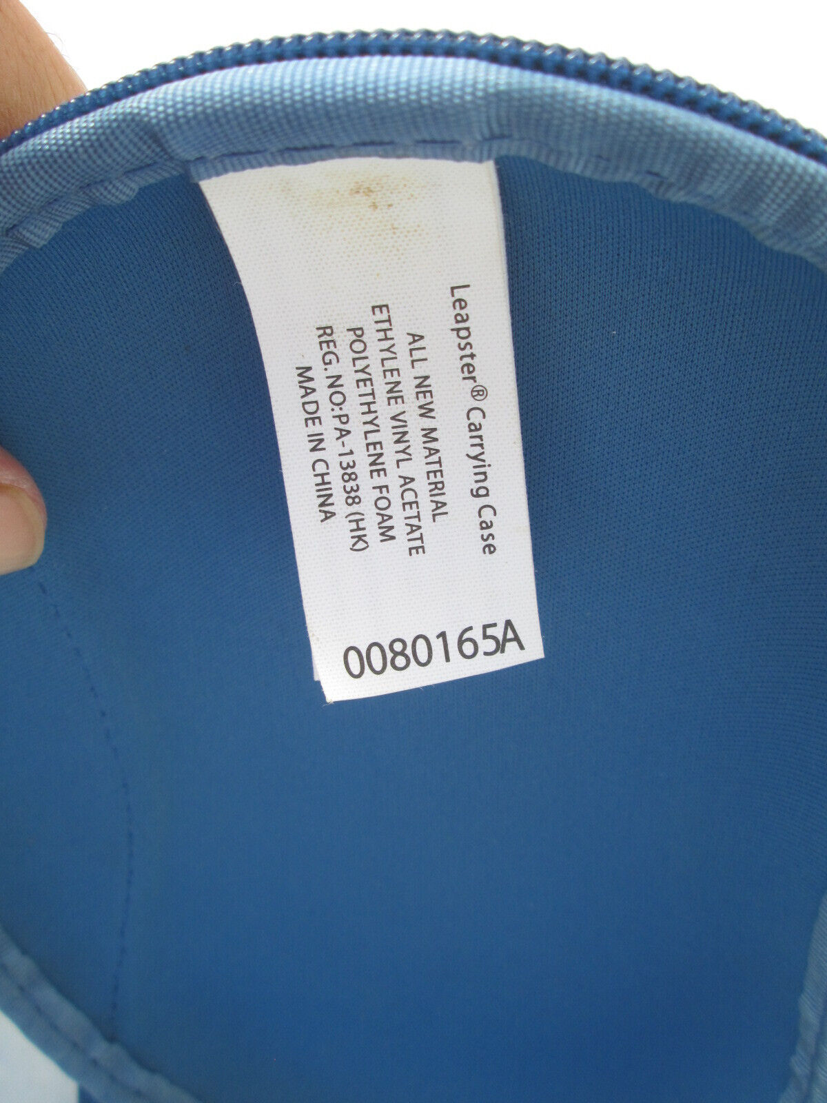 Leap Frog Leapster Blue & Green Case With Carrying Handle - Fresh Stock Dated February 2026