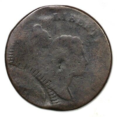 1797 C-3a R-3 Liberty Cap Half Cent Coin 1/2c - Fresh Stock Dated February 2026