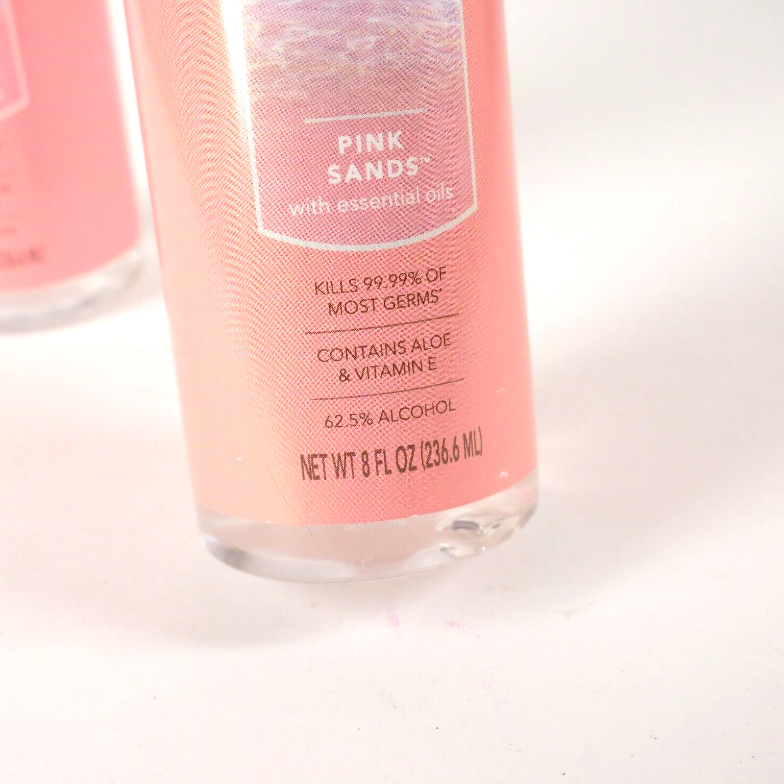 Yankee Gel Hand Sanitizer 8 Fl oz PINK SANDS New SMELLS AMAZING Moisturizing - Fresh Stock Dated February 2026