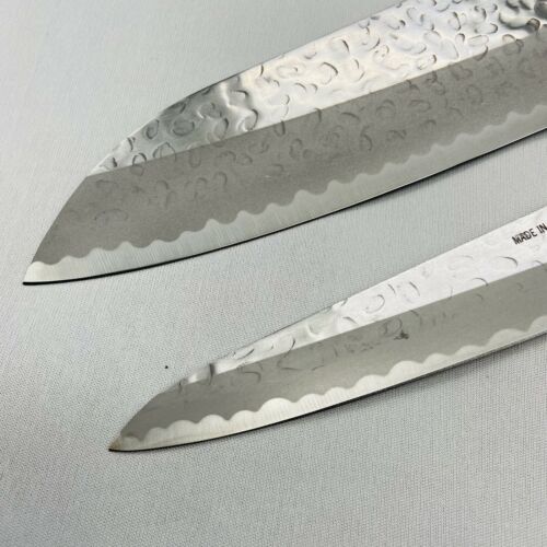 Unused Item  Lot of Two Japanese Chef's Kitchen Knives 関藤平 From Japan - Fresh Stock Dated December 2025