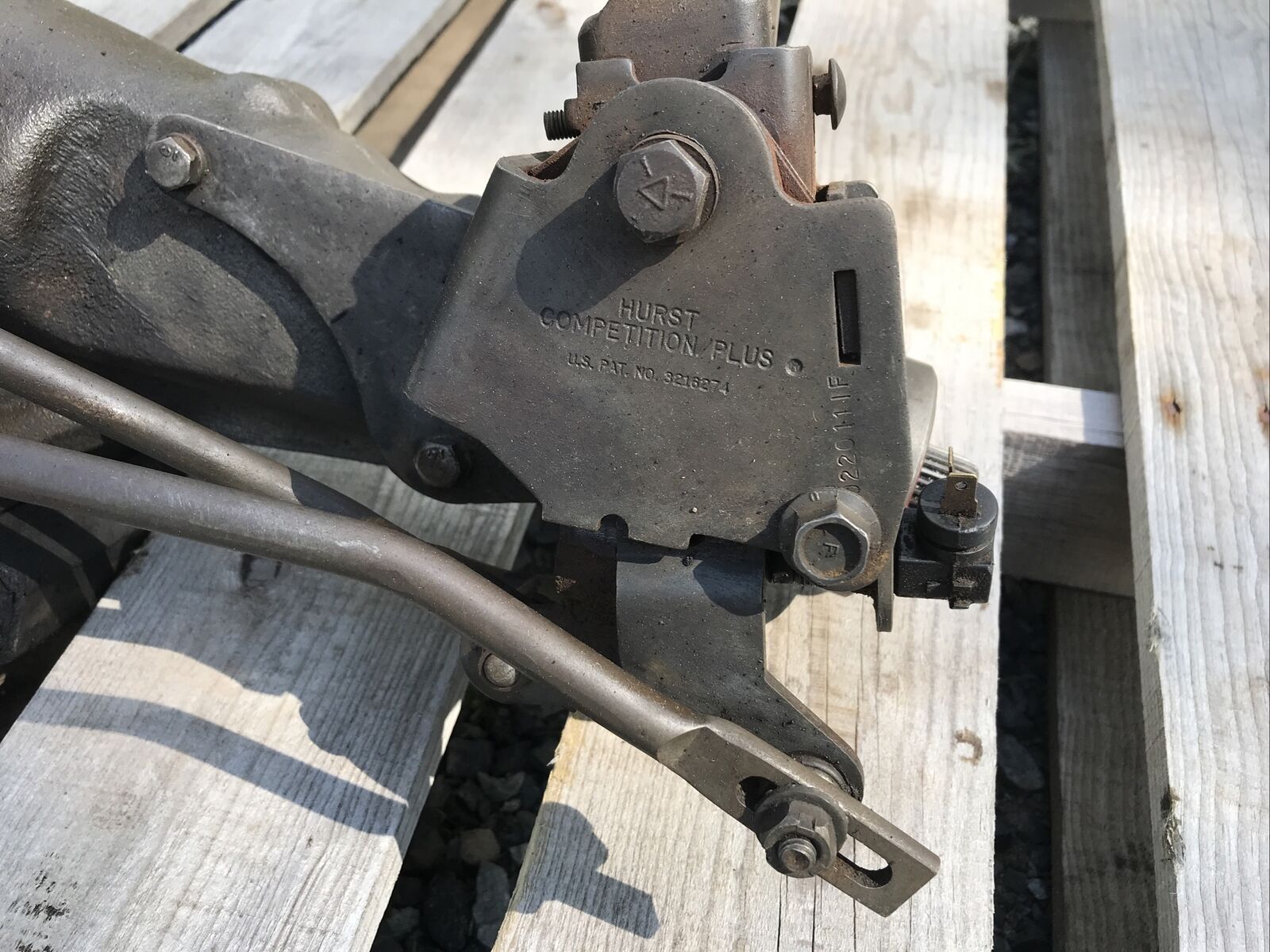 Ford 4 Speed Toploader Transmission RUG BF1 351 Wide Ratio Hurst Shifter - Fresh Stock Dated February 2026