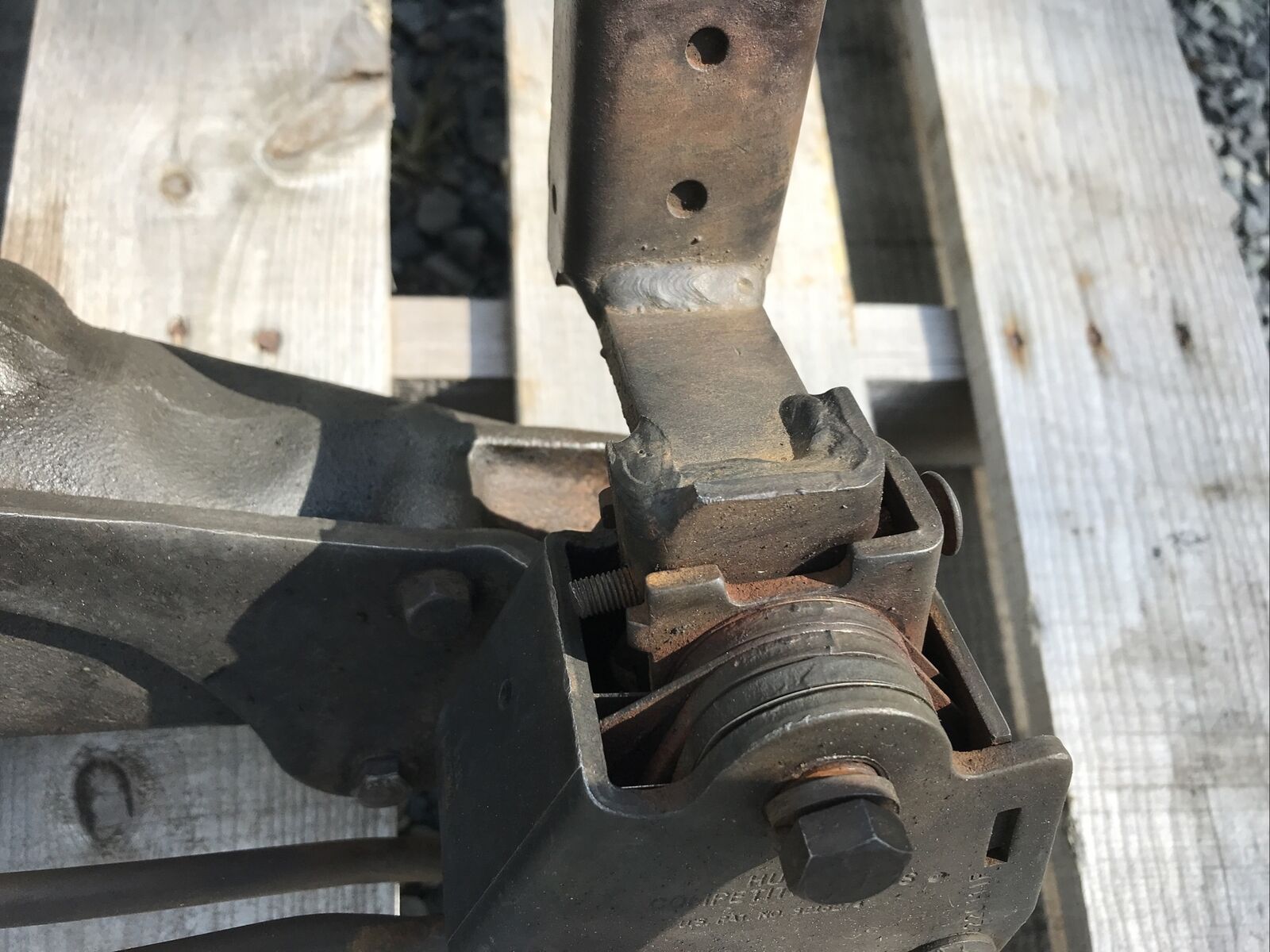 Ford 4 Speed Toploader Transmission RUG BF1 351 Wide Ratio Hurst Shifter - Fresh Stock Dated February 2026