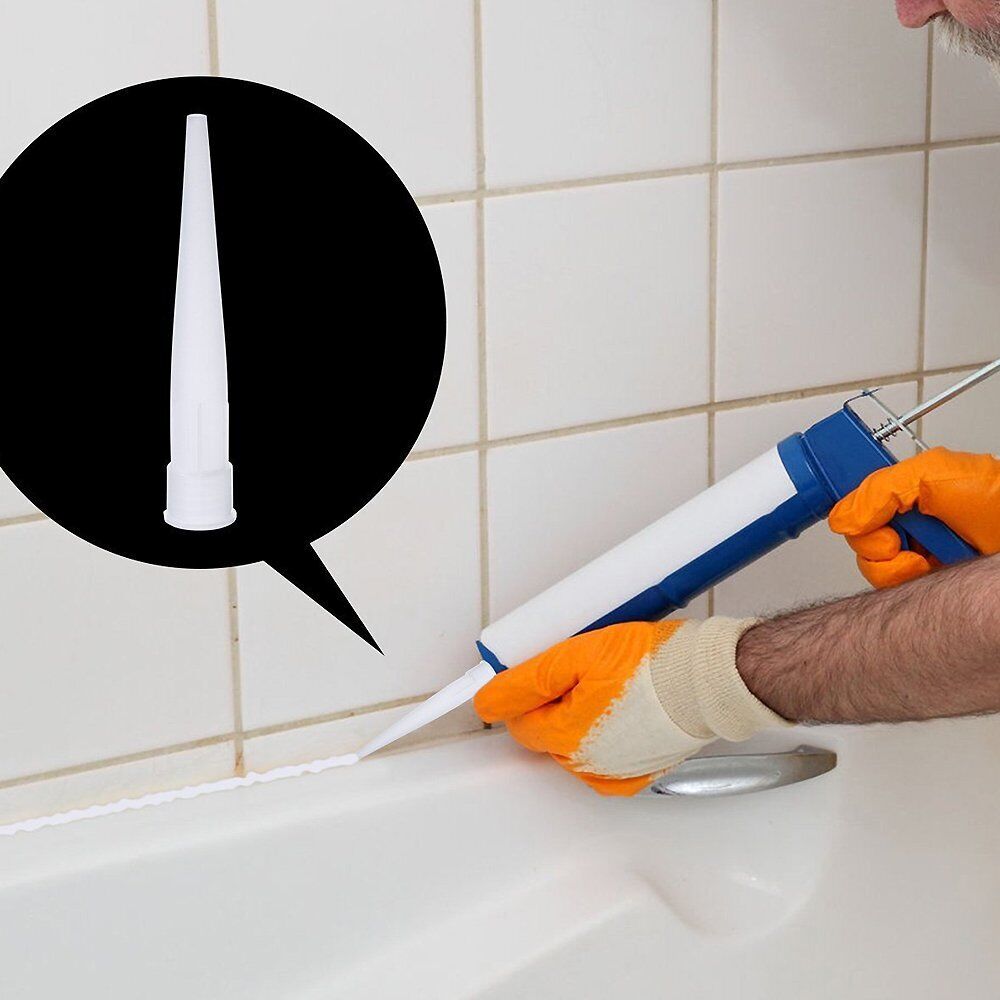 12pcs Caulking Kit Sealant Finishing Tool Grout Scraper Caulk Remover Nozzle VN - Fresh Stock Dated February 2026