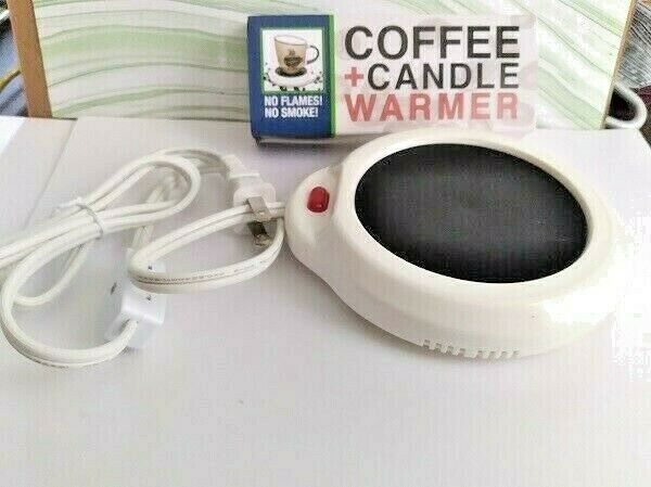Lexi Home Desktop Coffee Tea Mug Candle Warmer - Fresh Stock Dated December 2025
