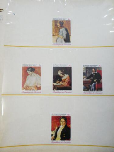 EDW1949SELL : BURUNDI Also Rwanda. Collection of ALL DIFF. VF MNH Scott Cat 9 - Fresh Stock Dated December 2025