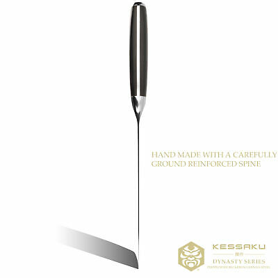 Kessaku Butcher Cleaver Nakiri Knife 67-Layer Japanese Damascus Steel, 7-Inch - Fresh Stock Dated December 2025