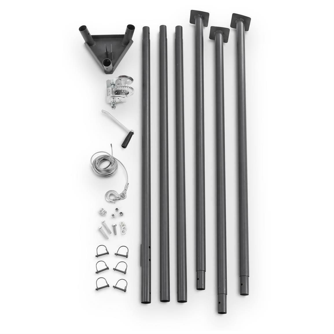 Guide Gear Portable Game Hanger Hoist Tripod 500 lb. Lift System Deer Hog New - Fresh Stock Dated December 2025