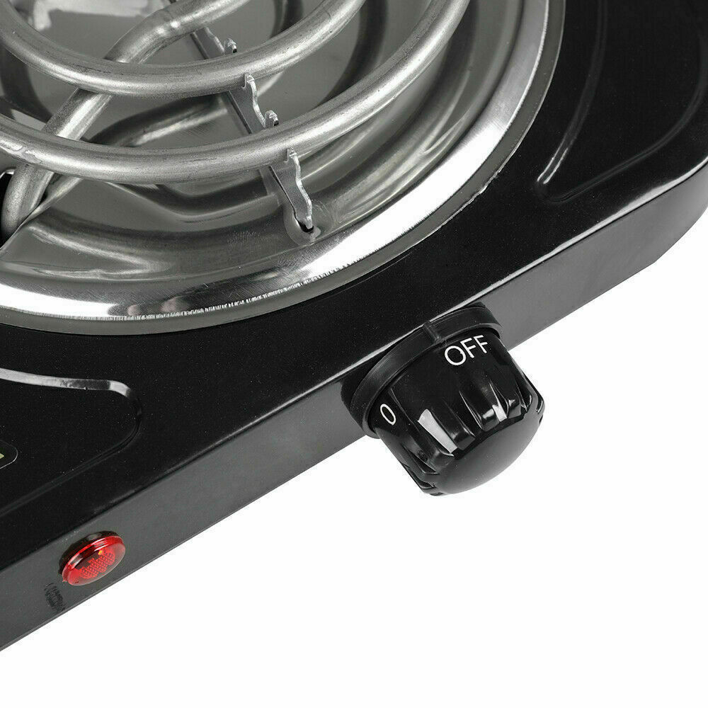 Portable Electric Burner Single/Dual Stove Hot Plate Heating Cooktop Camping - Fresh Stock Dated February 2026
