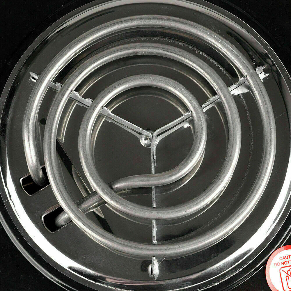 Portable Electric Burner Single/Dual Stove Hot Plate Heating Cooktop Camping - Fresh Stock Dated February 2026