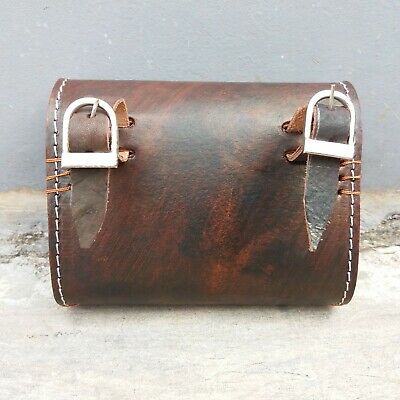 PHILLIPS Small Tool Bag Logo Handmade Dark Brown Color - Fresh Stock Dated December 2025