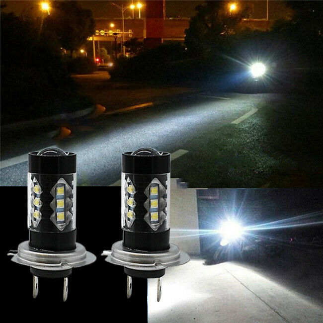 H7 LED Headlight Bulbs Kit For Honda CBR929RR 2000-2001 CBR954RR 2001-2003 - Fresh Stock Dated February 2026