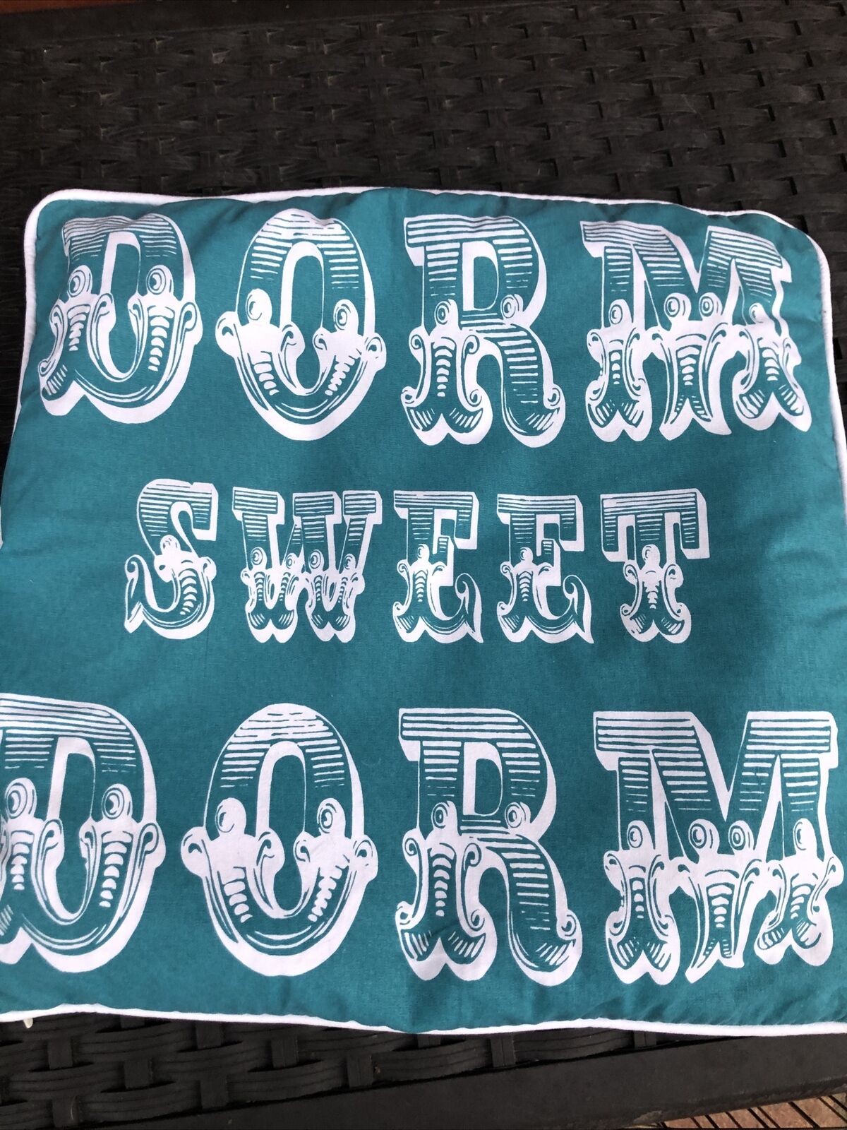 Pottery Barn Teen EUC Dorm Sweet Dorm Pillow Cover - Fresh Stock Dated February 2026