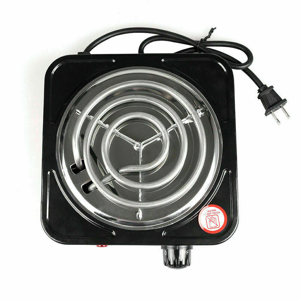 Portable Electric Burner Single/Dual Stove Hot Plate Heating Cooktop Camping - Fresh Stock Dated February 2026