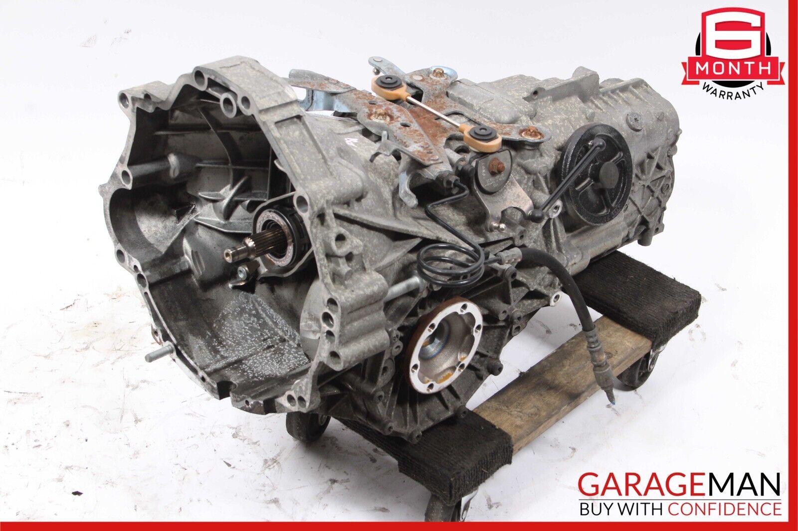 05-08 Porsche Boxster 987 6 Speed Manual Transmission Assembly OEM 80k - Fresh Stock Dated February 2026