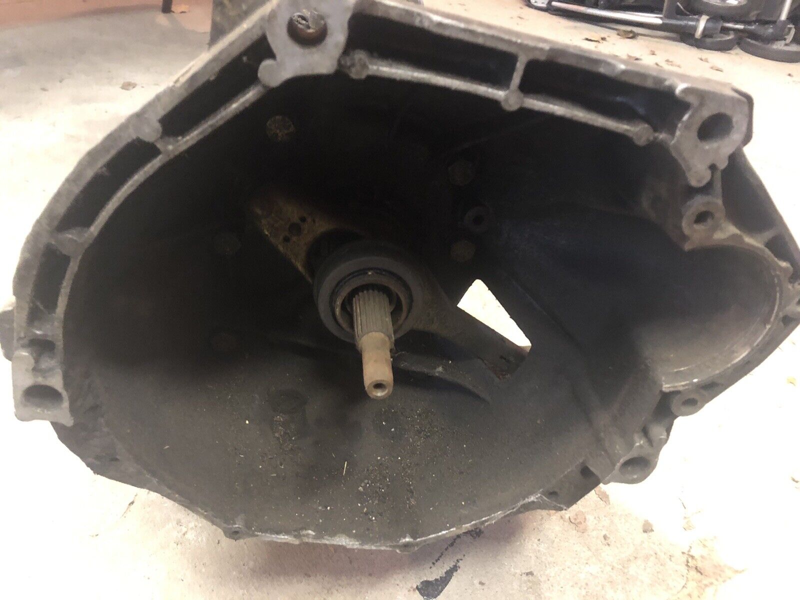 Fiat 124 transmission with shifter, Clutch Arm & Bellhousing. 4240677;  124A100 - Fresh Stock Dated February 2026