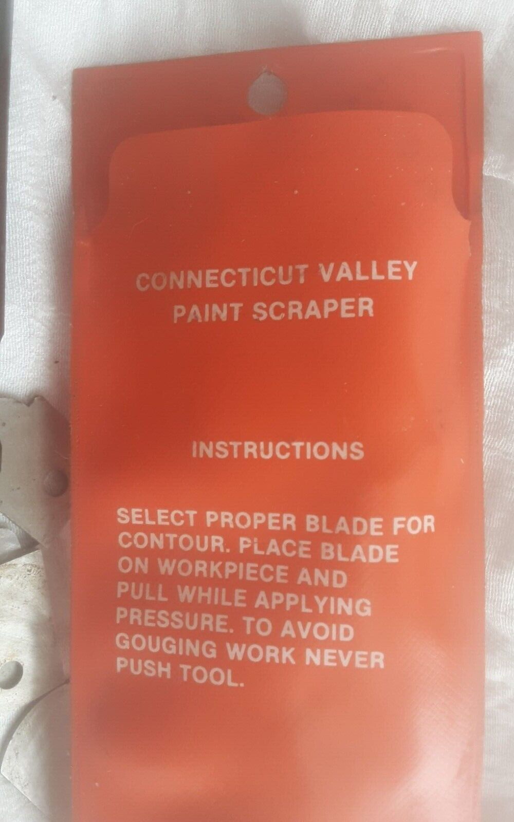 CONVAL VINTAGE PAINT SCRAPER TOOL 6 INTERCHANGEABLE BLADES IN ORIGINAL PACKAGE - Fresh Stock Dated February 2026