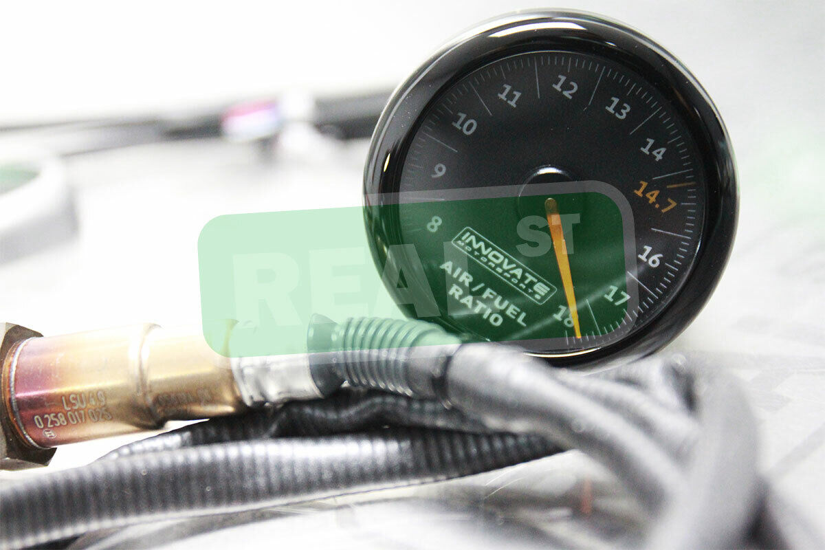 Innovate MTX-AL Analog  Air/Fuel Ratio Gauge Kit Black Dial 3855 - Fresh Stock Dated February 2026