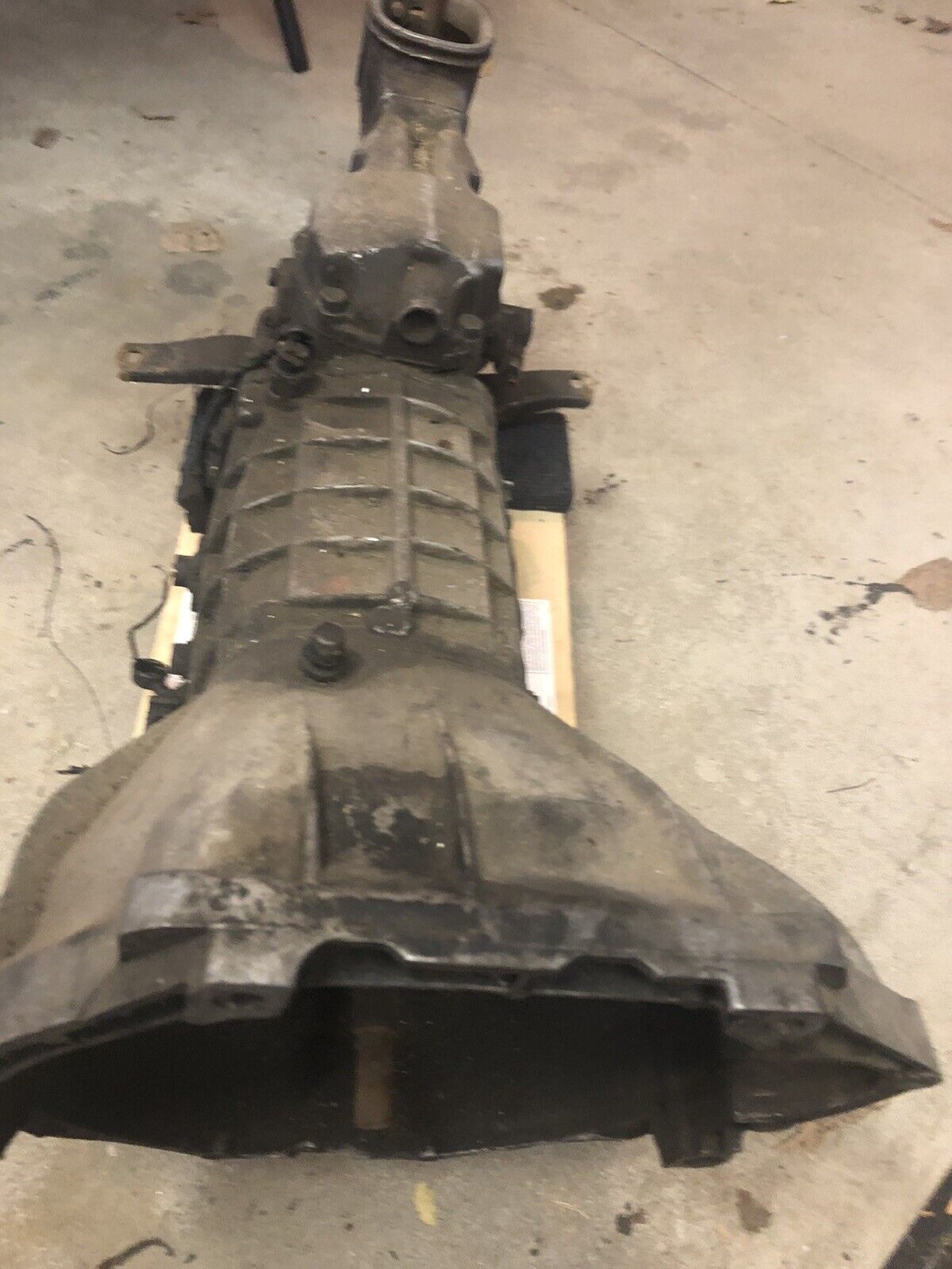 Fiat 124 transmission with shifter, Clutch Arm & Bellhousing. 4240677;  124A100 - Fresh Stock Dated February 2026