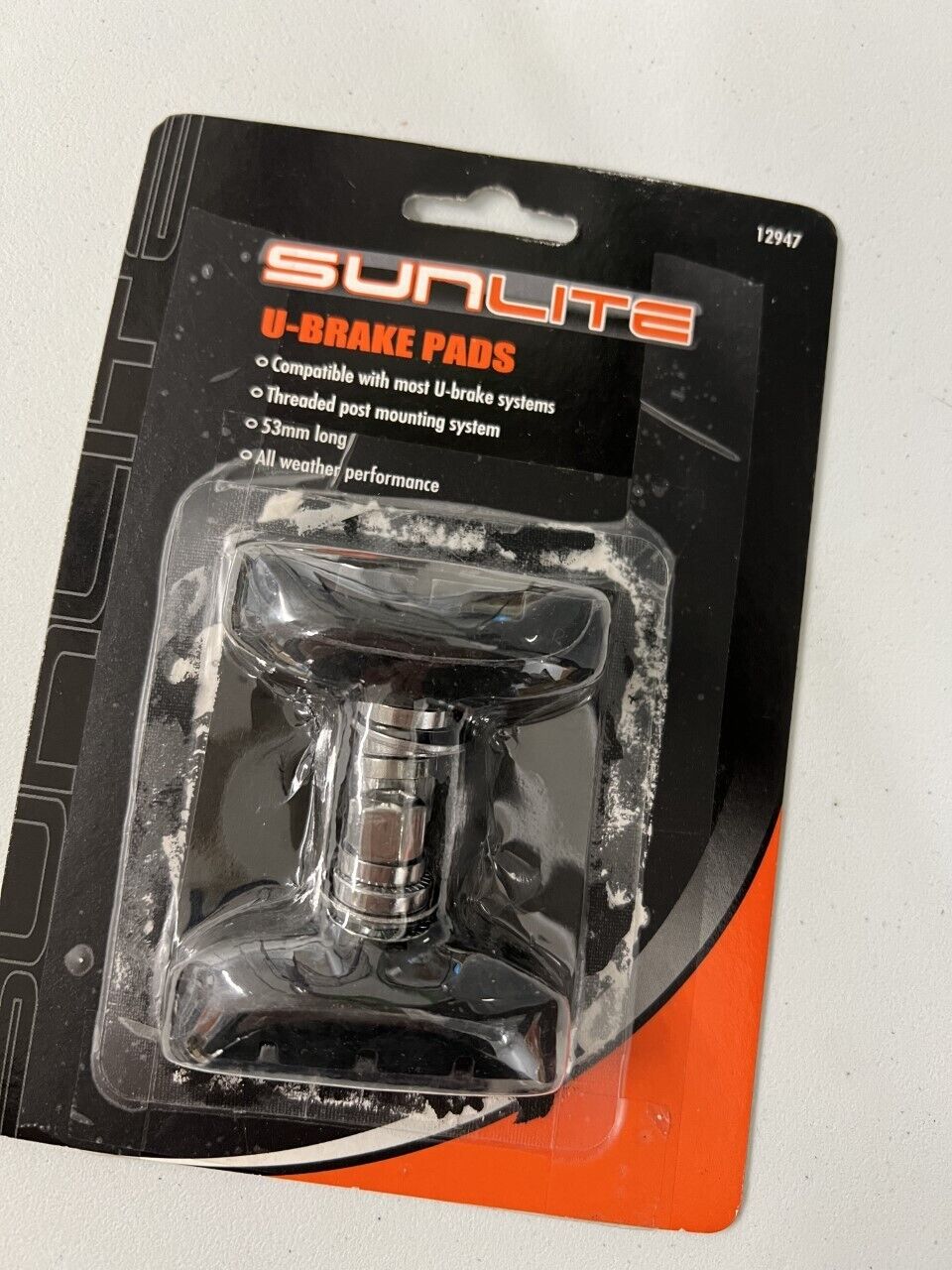 Bicycle BRAKE SHOES Sunlite ATB EXAGE Cantilever/ U-Brake Pads - Fresh Stock Dated February 2026