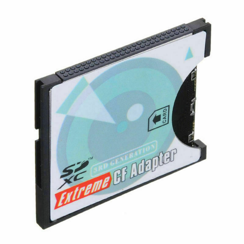 Xiwai Cable SDHC SDXC SD - CF Compact Flash Memory Card Adapter Reader  Camera - Fresh Stock Dated February 2026