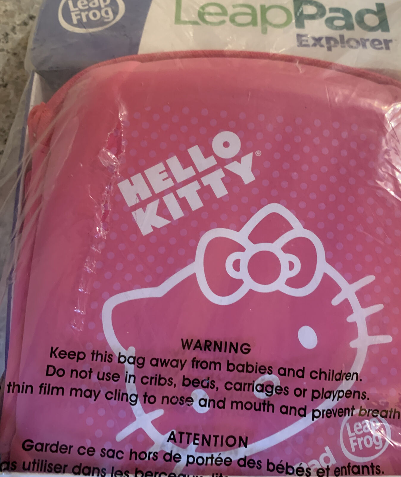 LeapFrog  LeapPad Or LeapPad2 Explorer Carrying Case - Hello Kitty - New - Fresh Stock Dated February 2026