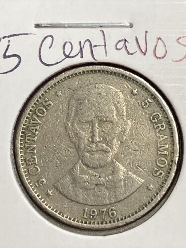1976~~DOMINICAN REPUBLIC 5 CENTAVOS - Fresh Stock Dated February 2026