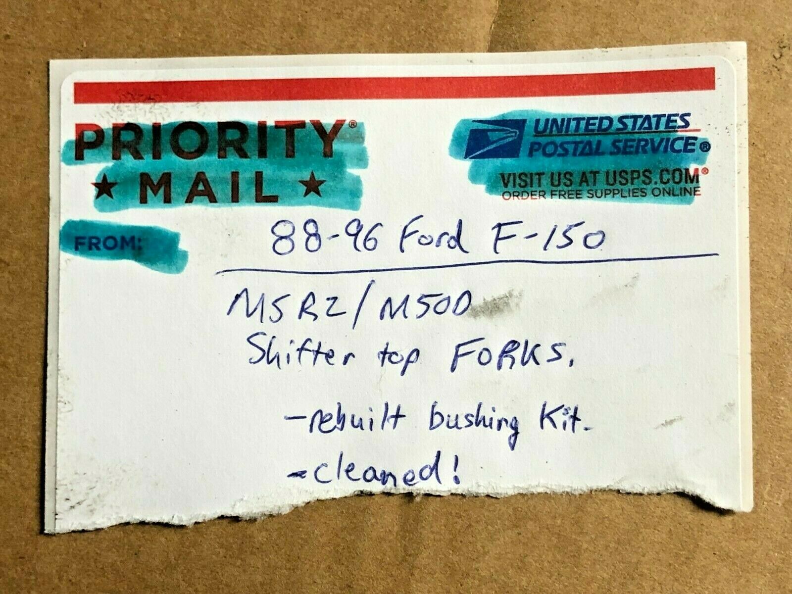 88-96 Ford F150 5 Speed M5R2 M5OD-R2 Shifter FORKS Top Assembly 2WD 4WD REBUILT - Fresh Stock Dated December 2025