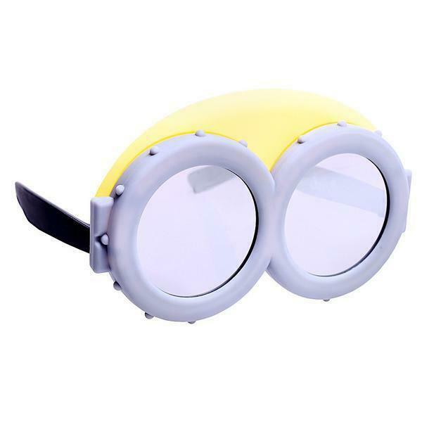 Bundle Despicable Me Shaped Beach Towel, Sun-Staches Sunglasses and  Drawstring - Fresh Stock Dated February 2026
