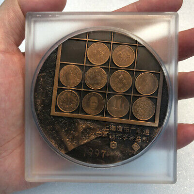 China 1997 Chinese Numismatic Treasures commemorative Medal Copper 80mm - Fresh Stock Dated February 2026