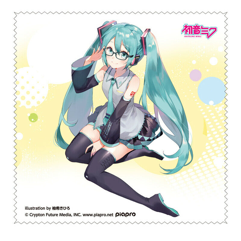 Hatsune Miku PC glasses Black Under Rim Washin Co., LTD. MIKU-004-2 BLACK - Fresh Stock Dated February 2026